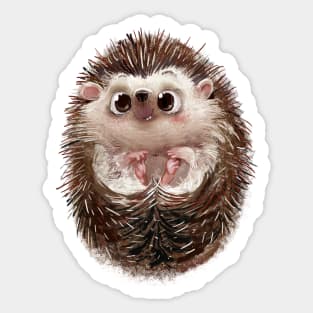 Adorable Hedgehog 1 Sticker